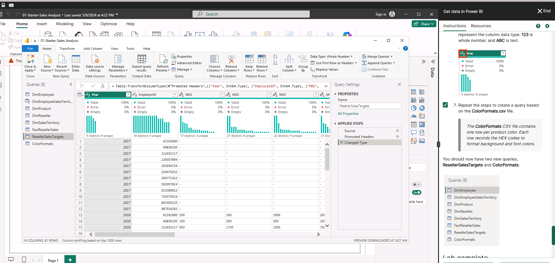Load and Transform Data